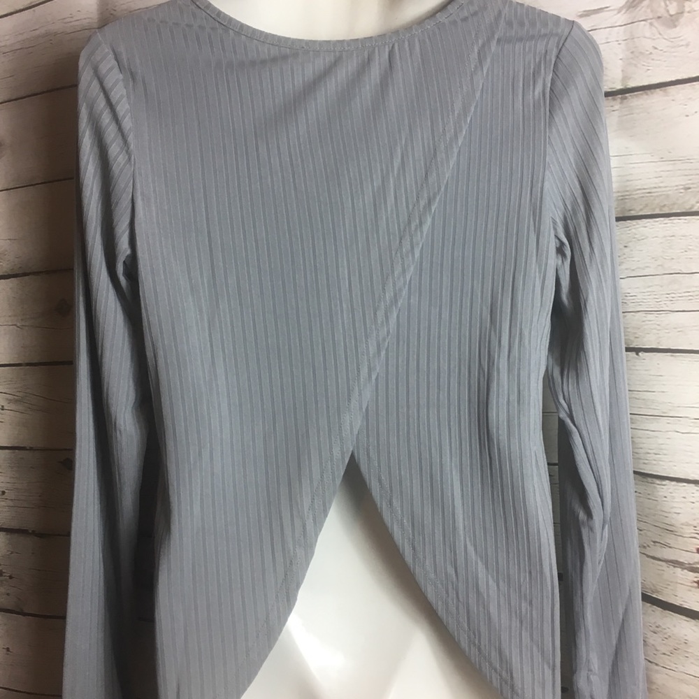 $SALE$   Split Back Ribbed Top - Picture 3 of 6